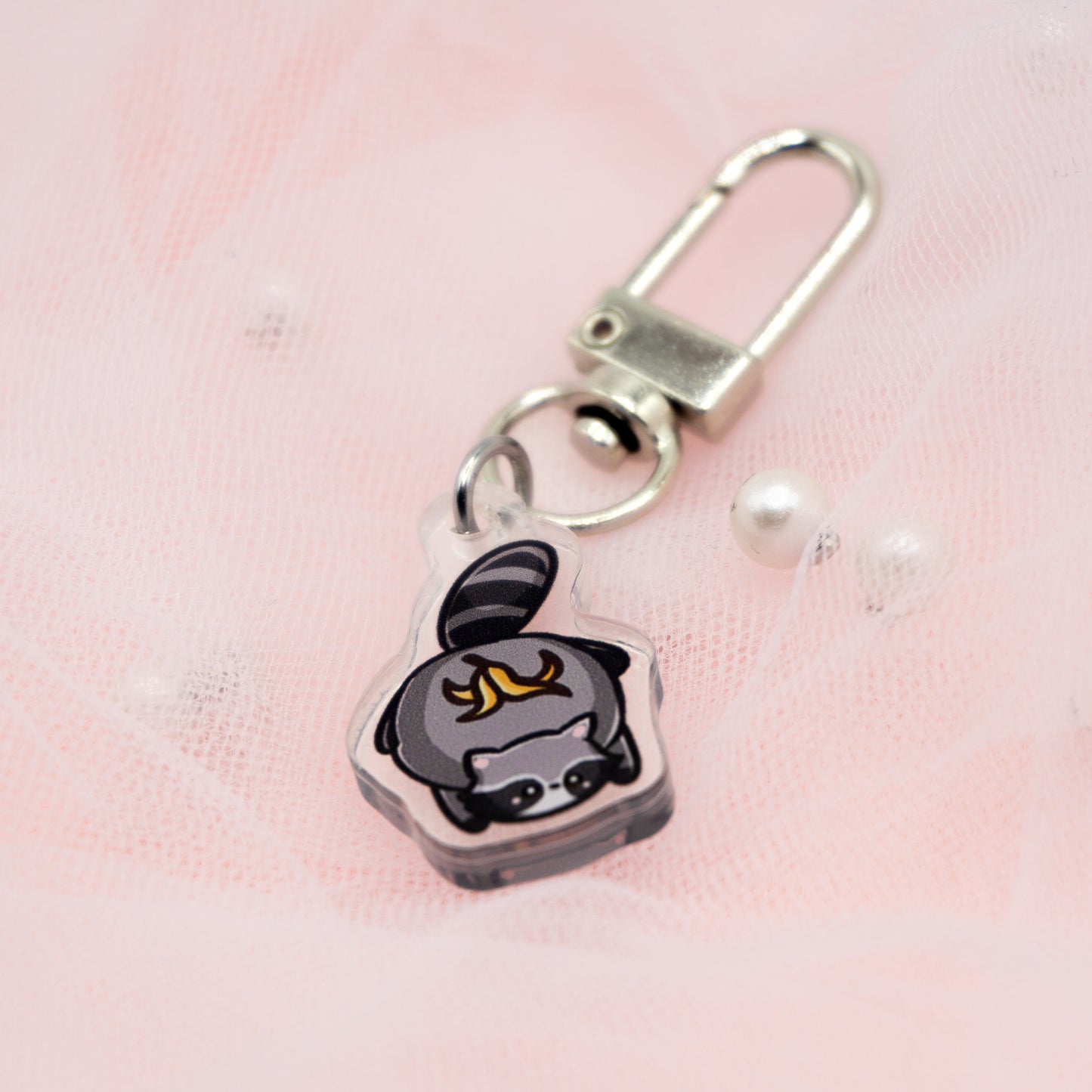 Kawaii Mystery Mini Summer Sharkies Acrylic Keychain Charm