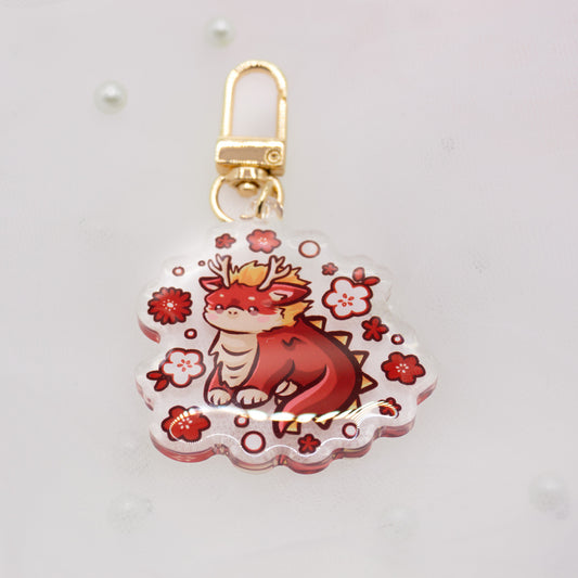 Kawaii CNY Dragon Keychain