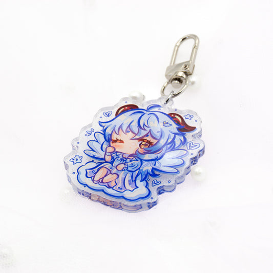 Genshin Impact Sleepy Angel Ganyu Charm