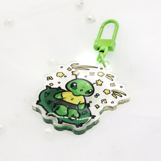 Kawaii Alien Vorp Meme Keychain Charm