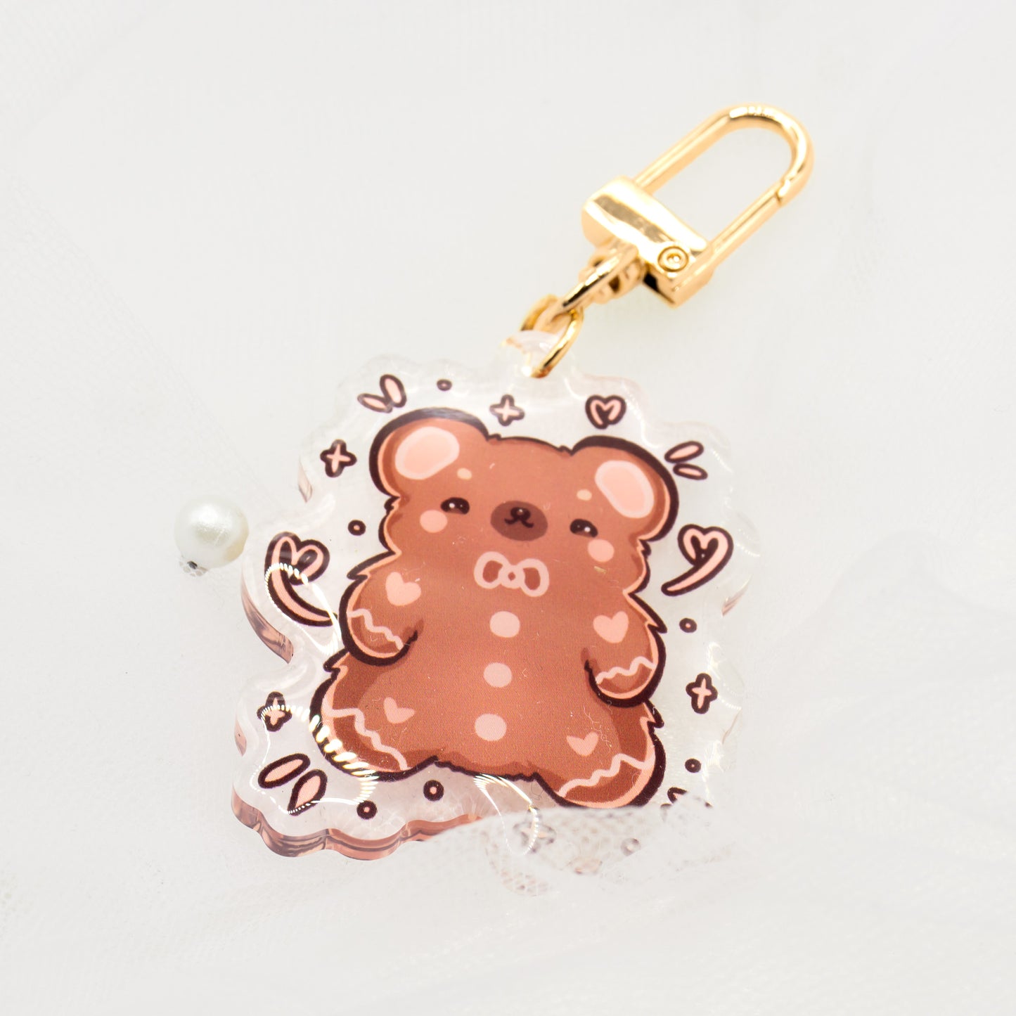 Kawaii Holiday Cuties Schlüsselanhänger | Schneemann | Katze | Kuh | Reh | Lebkuchen-Bär