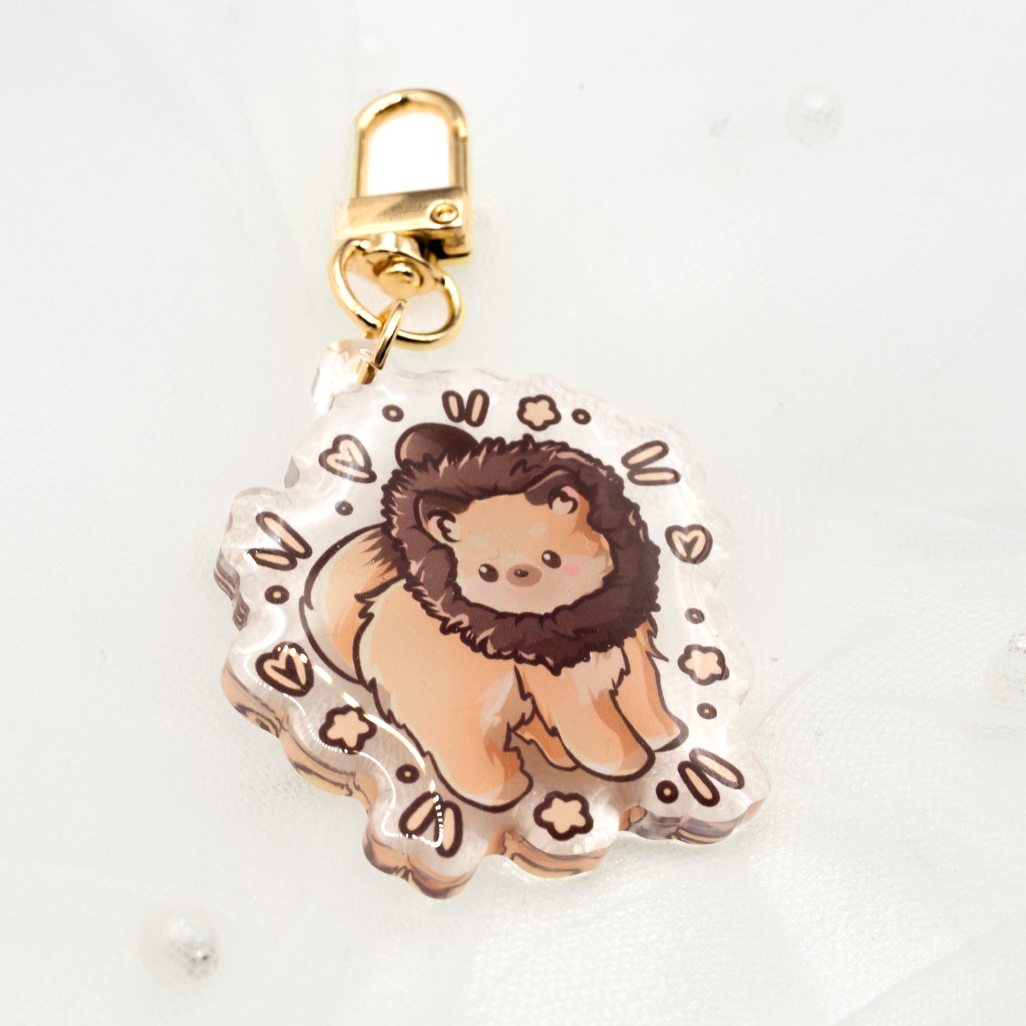 Kawaii Wildkatzen Raubkatzen Schlüsselanhänger | Tiger | Gepard | Panther | Luchs | Schnee Leopard | Löwe