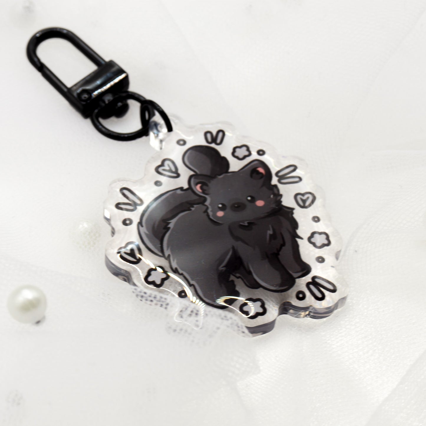 Kawaii Wildkatzen Raubkatzen Schlüsselanhänger | Tiger | Gepard | Panther | Luchs | Schnee Leopard | Löwe