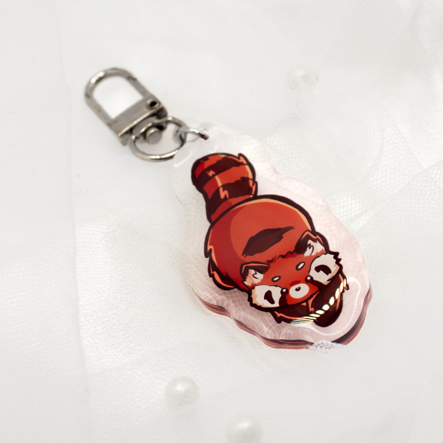 Roter Panda Schlüsselanhänger