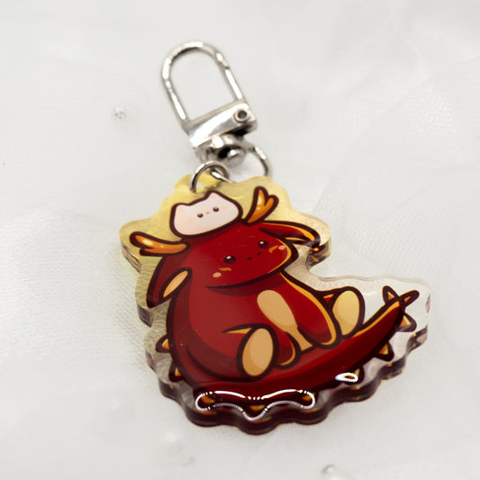 Kawaii Drache Schlüsselanhänger