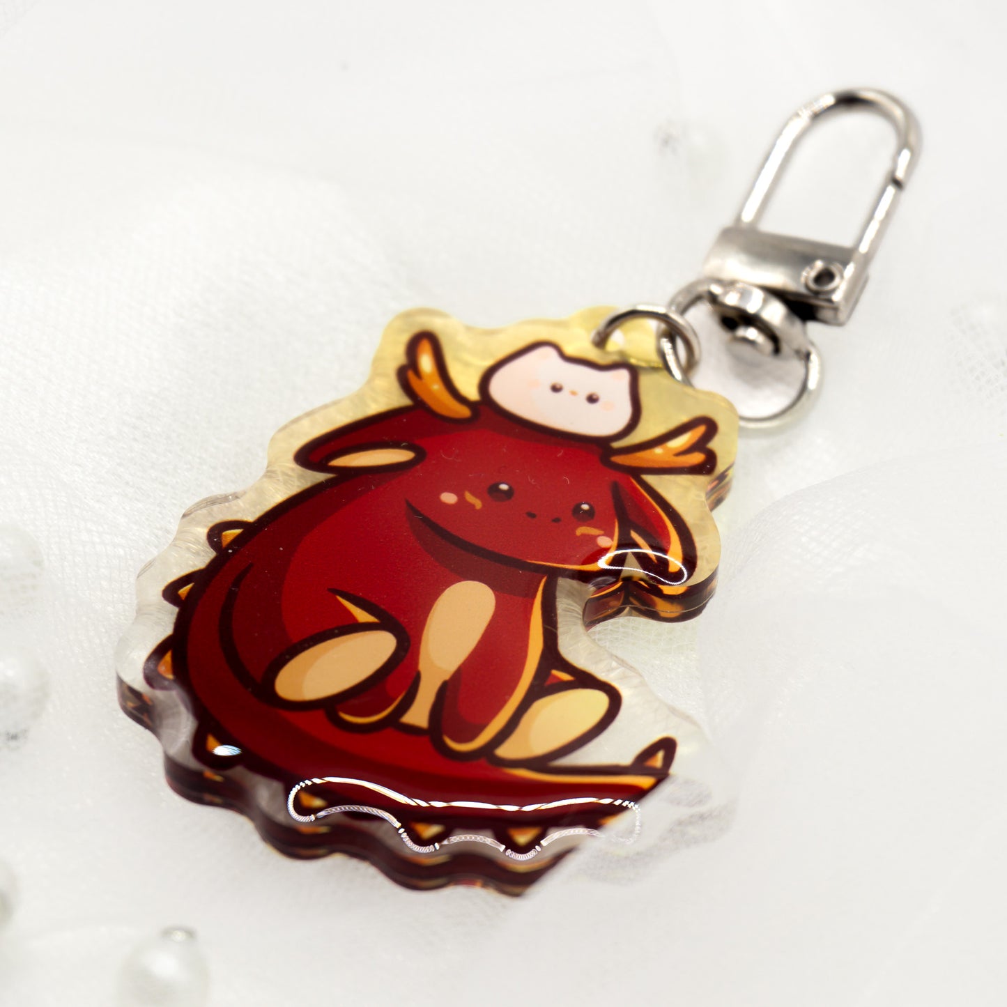 Kawaii Drache Schlüsselanhänger