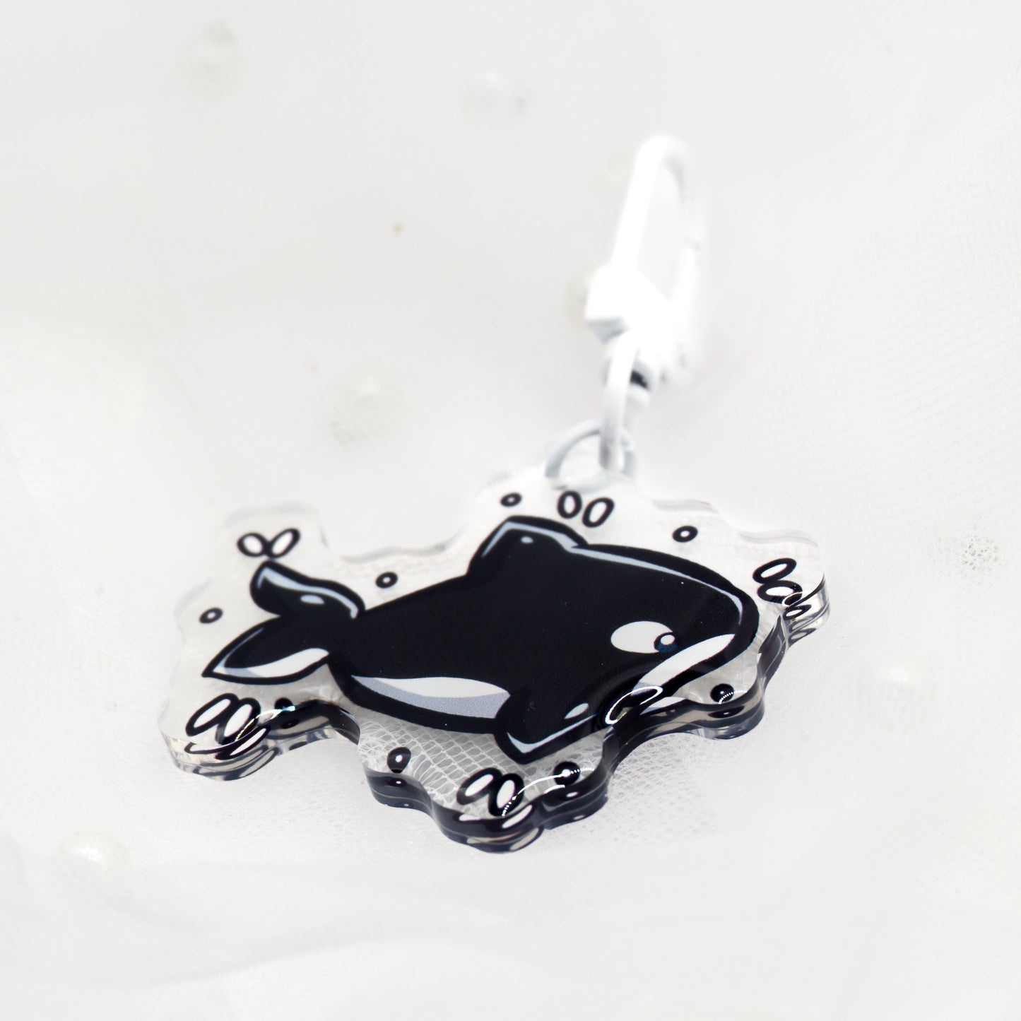 Kawaii Orca Schlüsselanhänger