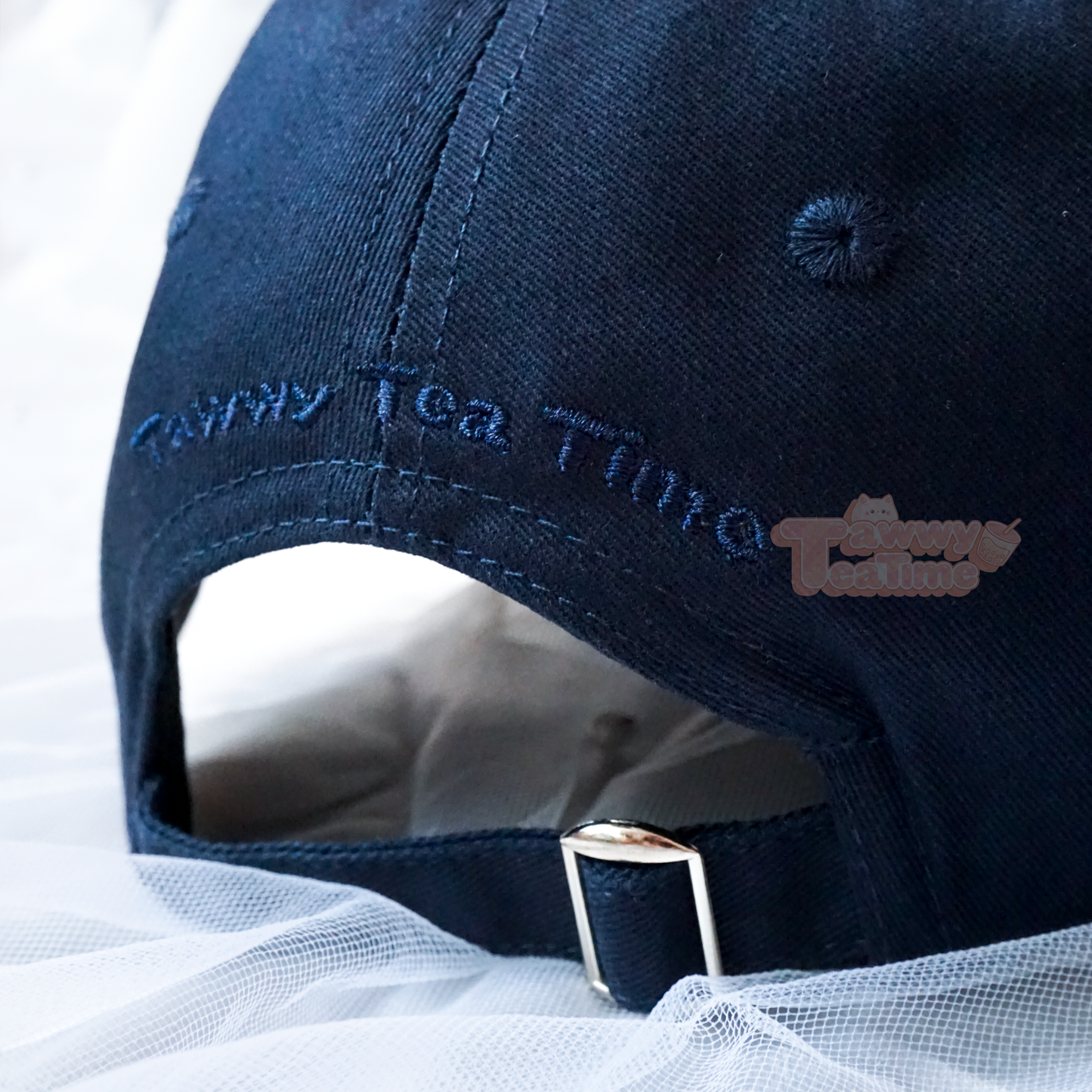 Kawaii Sharkie Hai Hellblau oder Dunkelblau Dad Cap