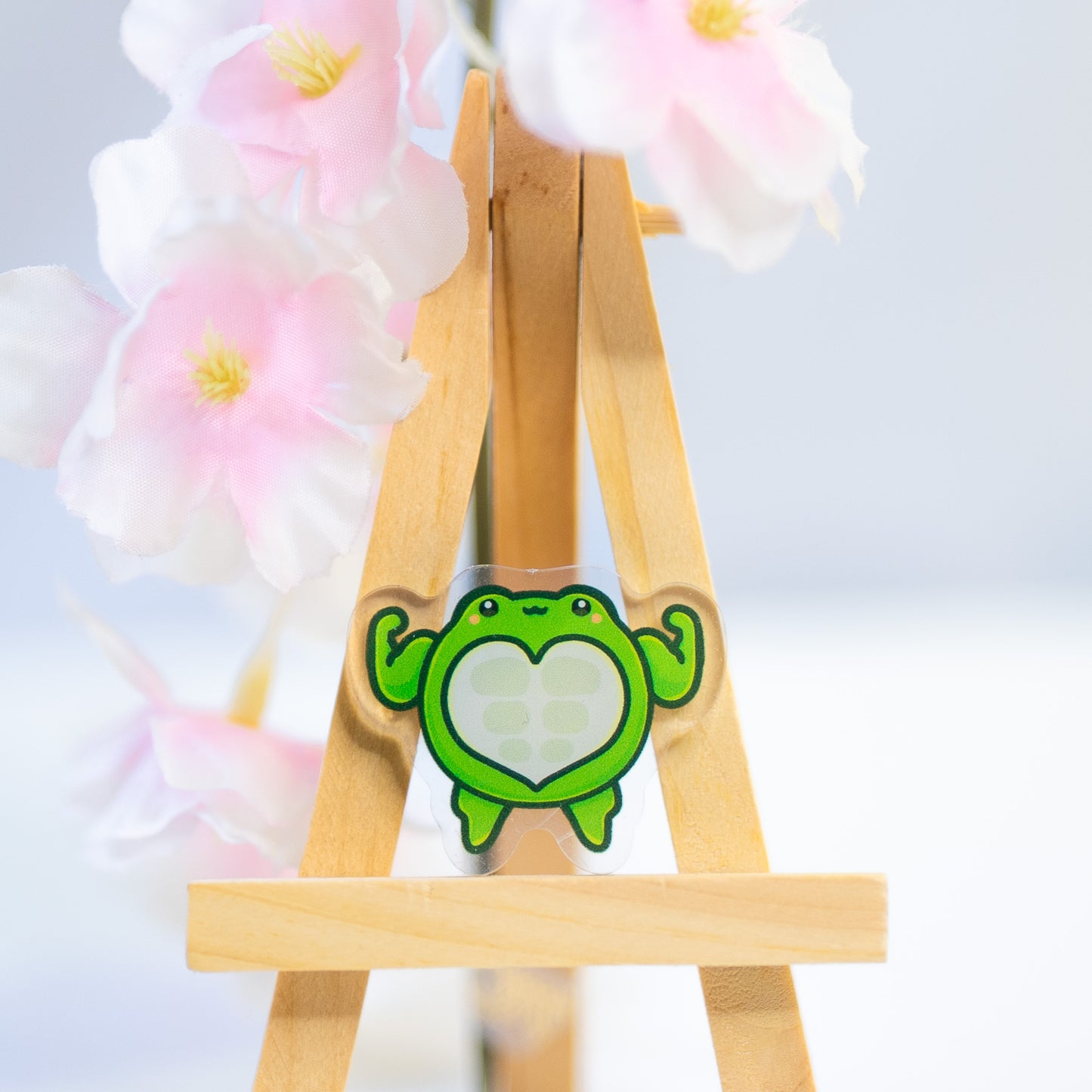 Kawaii Frog Acrylic Pin