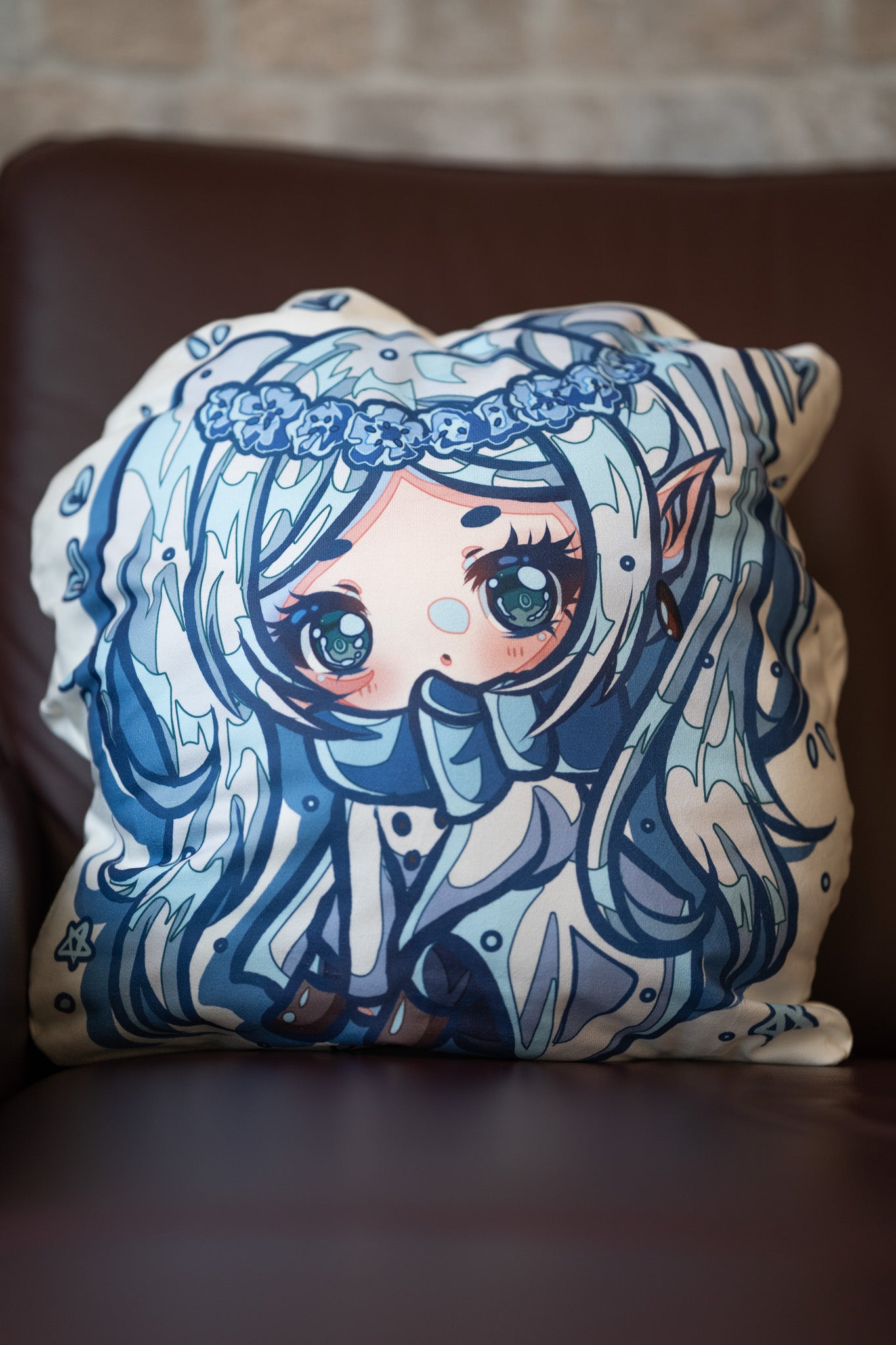 Fluffy freezing pillow