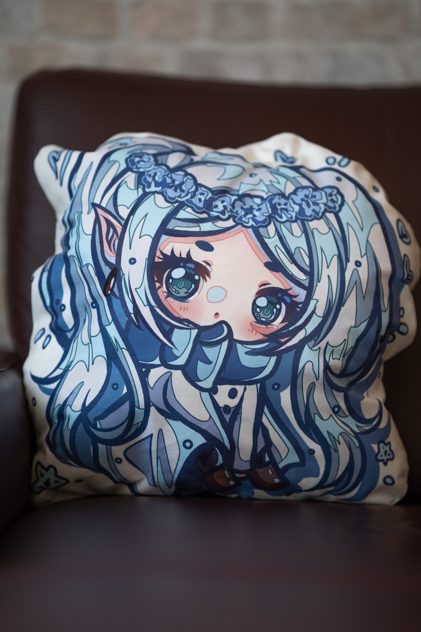 Fluffy freezing pillow