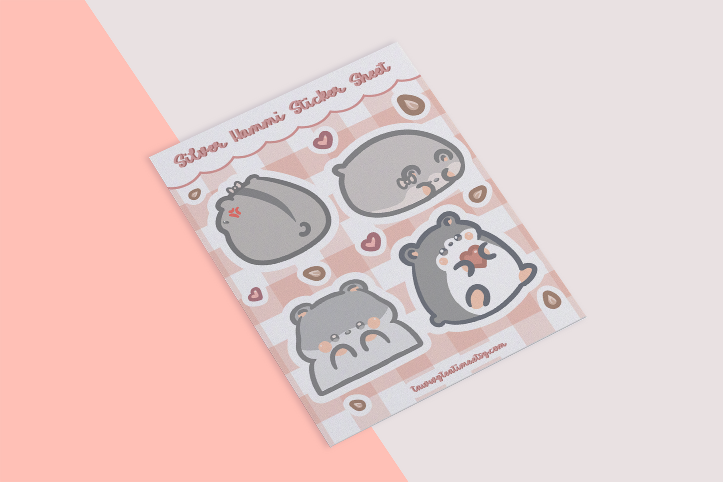 Hamster Sticker Sheet