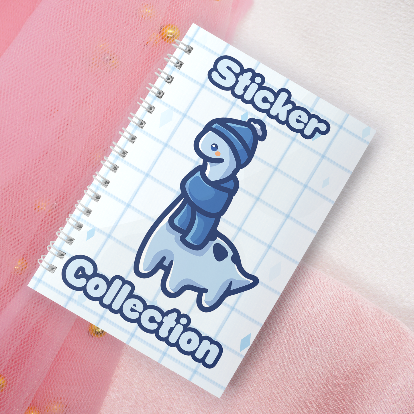 Reusable sticker book incl. 2 random stickers | A5 | 32 pages | Reusable sticker book | Kawaii Dino T-Rex motif