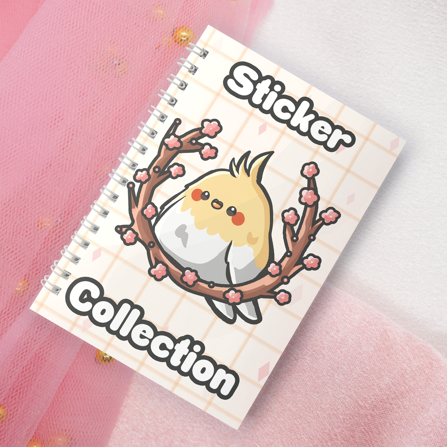 Reusable sticker book incl. 2 random stickers | A5 | 32 pages | Reusable sticker book | Kawaii bunny rabbit motif