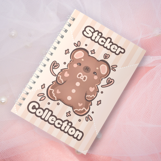 Reusable sticker book including 2 random stickers | A5 | 32 pages | Reuseable Stickerbook | Chef Rat Merry Crisis