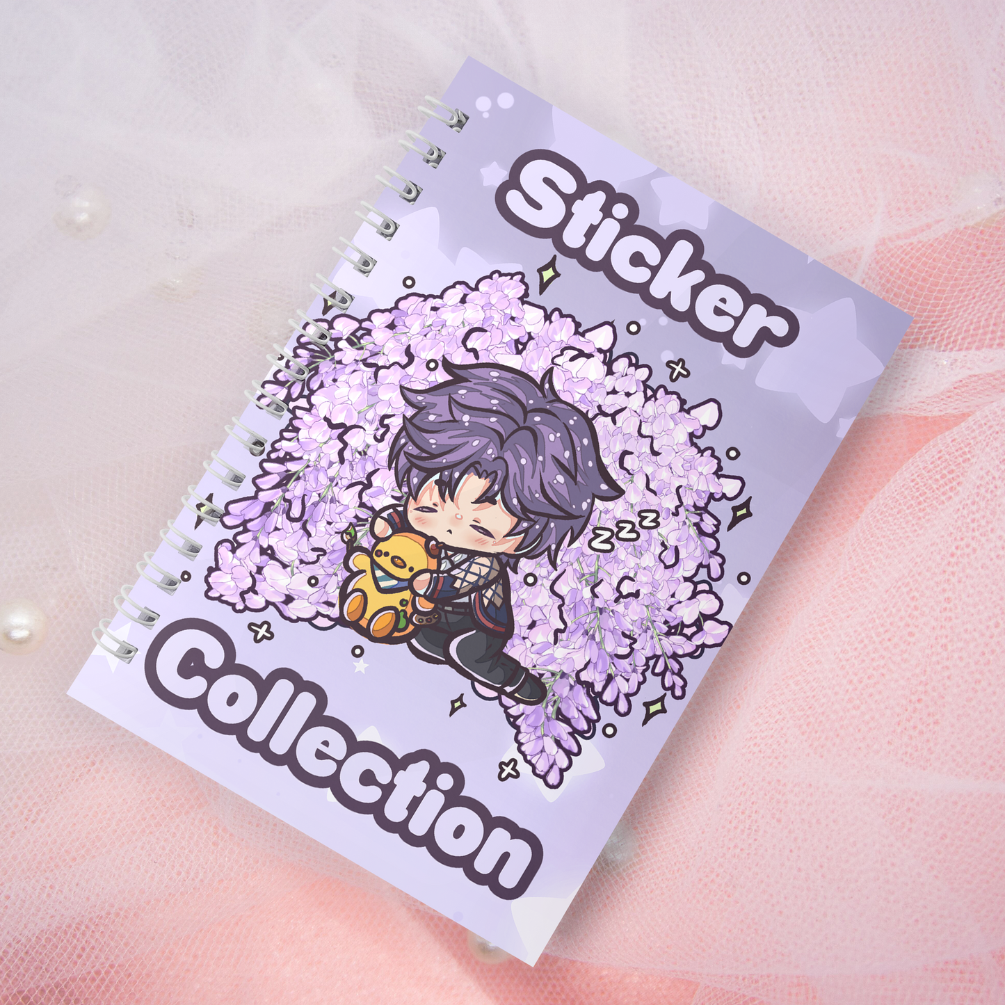 Wiederverwendbares Stickerbuch inkl. 2 zufällige Sticker | A5 | 32 Seiten | Reuseable Manga Anime