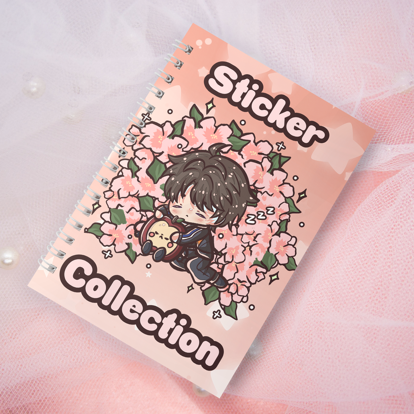 Wiederverwendbares Stickerbuch inkl. 2 zufällige Sticker | A5 | 32 Seiten | Reuseable Manga Anime