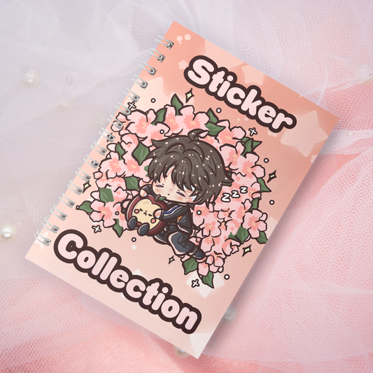 Reusable sticker book incl. 2 random stickers | A5 | 32 pages | Reusable sticker book | Kawaii duck goose motif