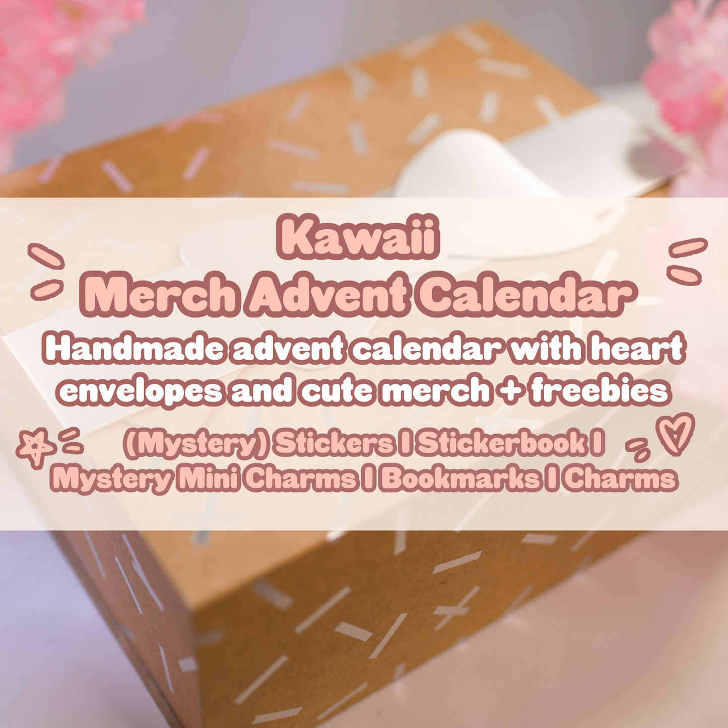 Cute Kawaii Merch Advent Calendar | Merchandise Christmas Calendar | Christmas