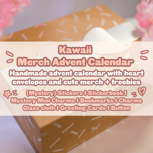 [PRE-ORDER] Cute Kawaii Merch Adventskalender | Merchandise Weihnachtskalender | Weihnachten