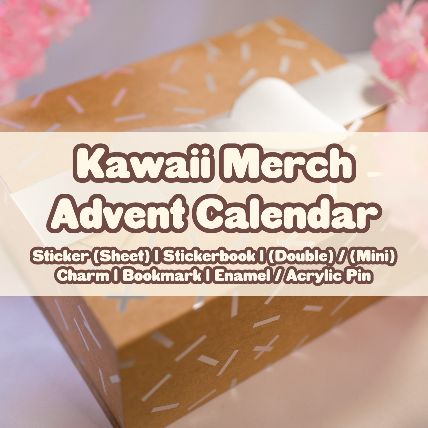 Cute Kawaii Merch Adventskalender | Merchandise Weihnachtskalender | Weihnachten