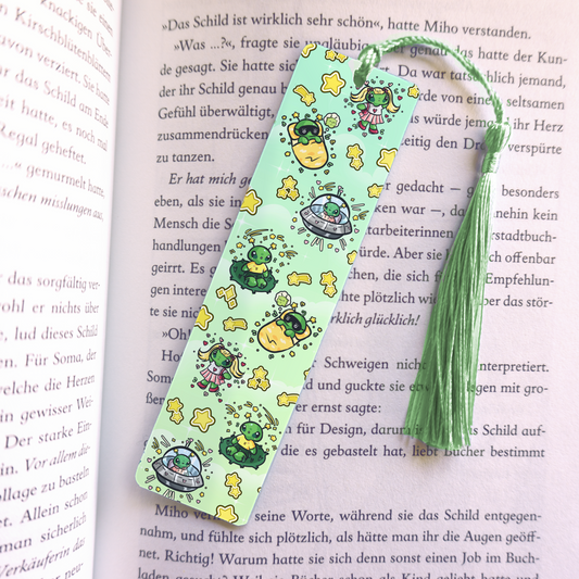 Bunnies Acrylic Vinyl Bookmark