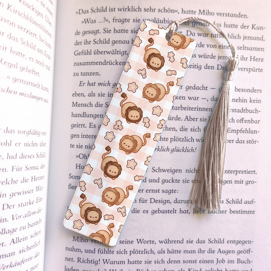 Lion Acrylic Vinyl Bookmark