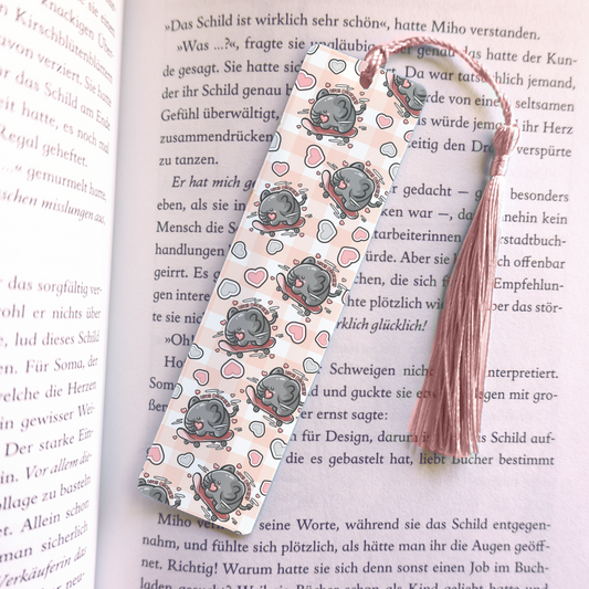 Love Delivery Elephant Acrylic Vinyl Bookmark