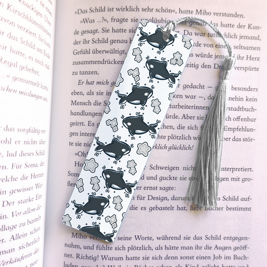 Orca Acrylic Vinyl Bookmark