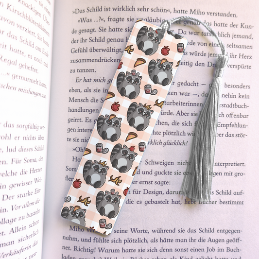 Racoonies Acrylic Vinyl Bookmark