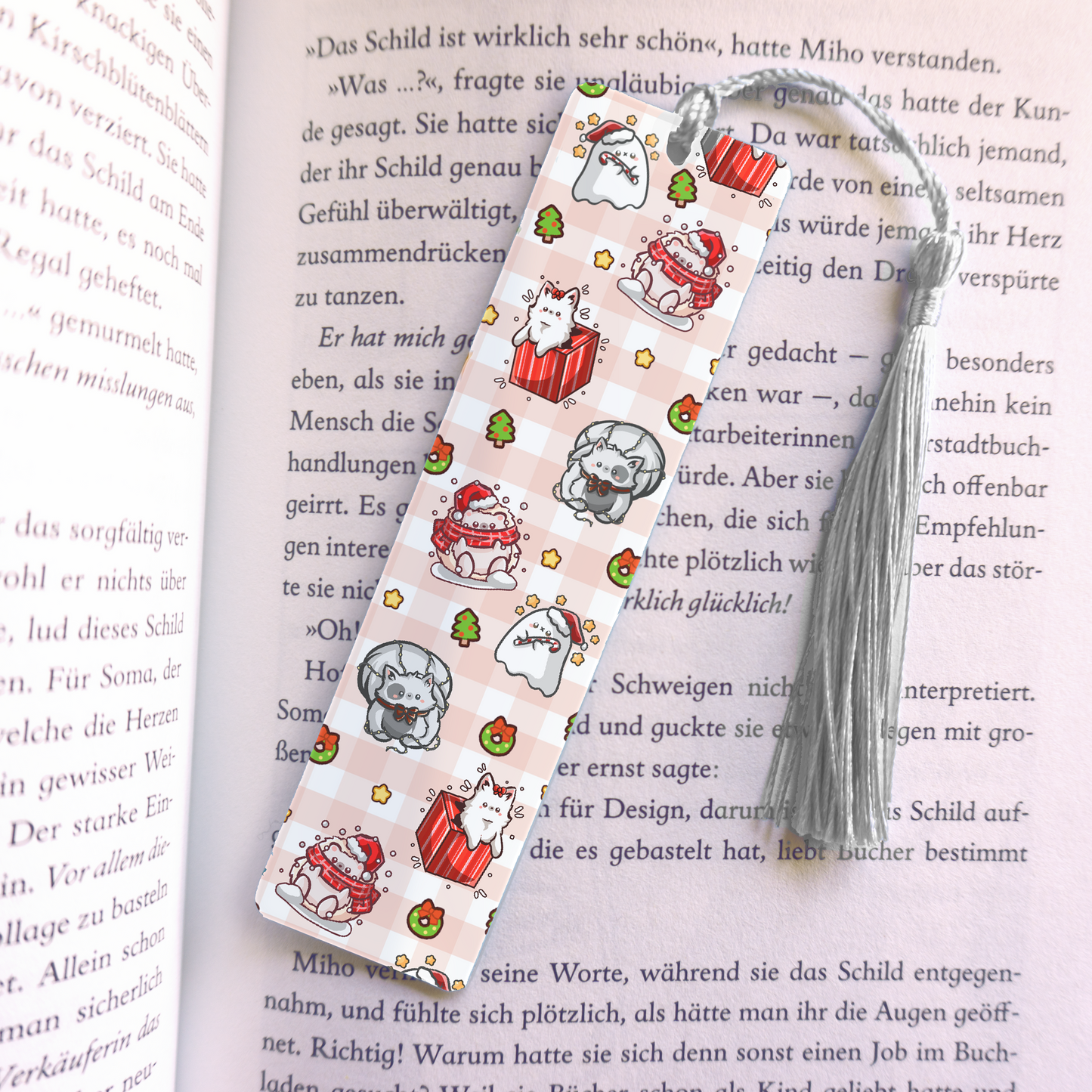 Magician and Skateboard Pigeons Acrylic Vinyl Bookmark