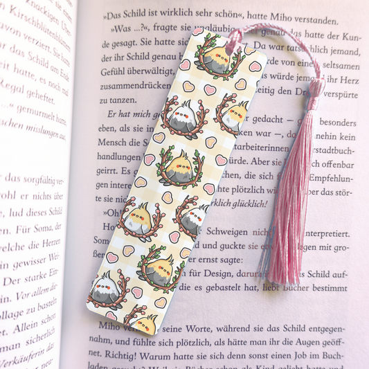 Bunnies Acrylic Vinyl Bookmark