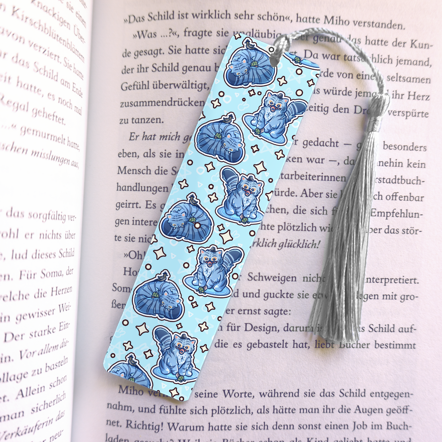 Holiday Cuties Acrylic Vinyl Bookmark
