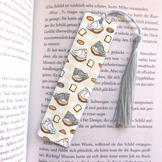 Magician and Skateboard Pigeons Acrylic Vinyl Bookmark