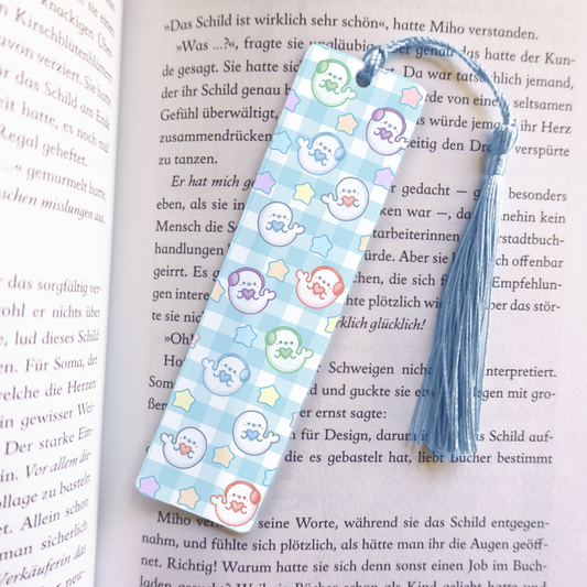 Seals acrylic vinyl bookmark