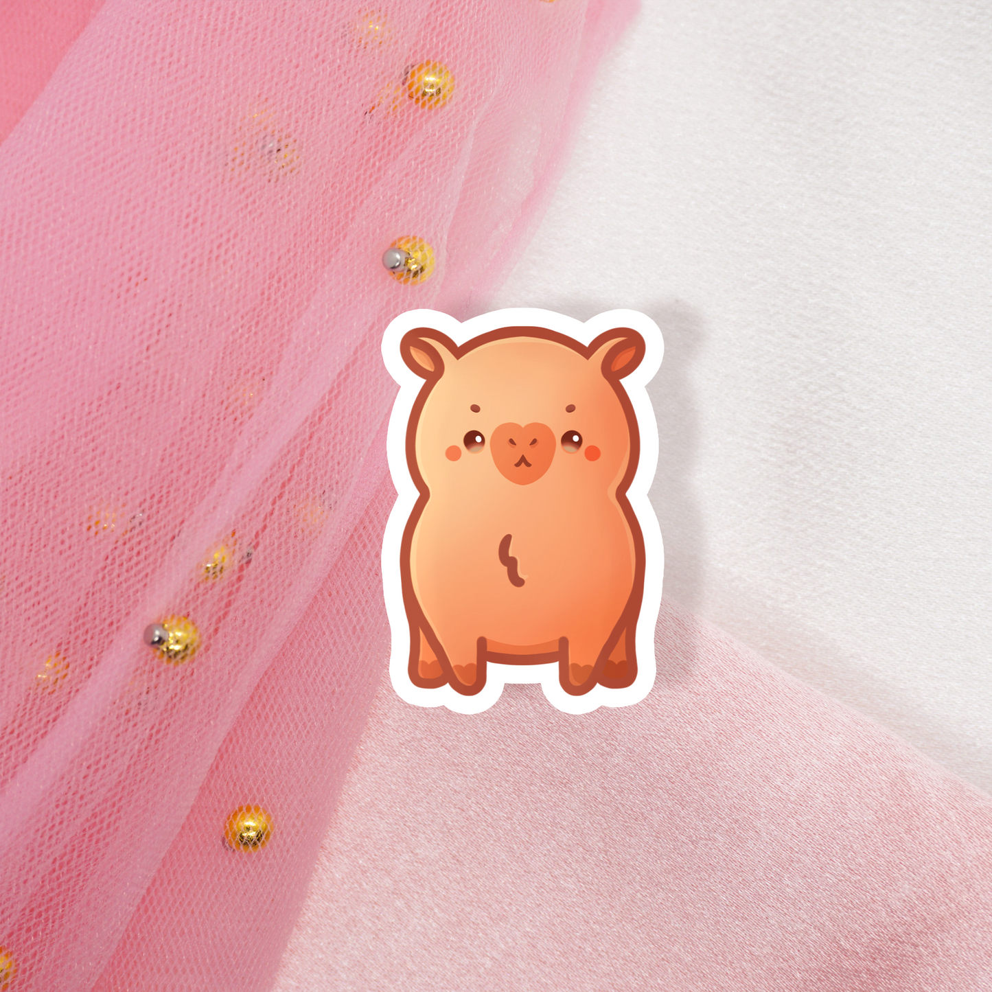 Cute Animal Sticker Capybara