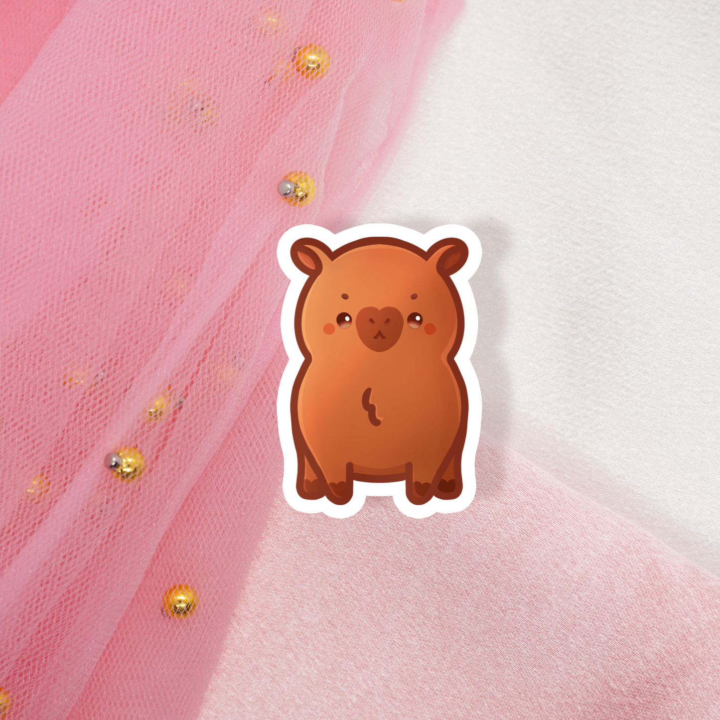 Cute Animal Sticker Capybara