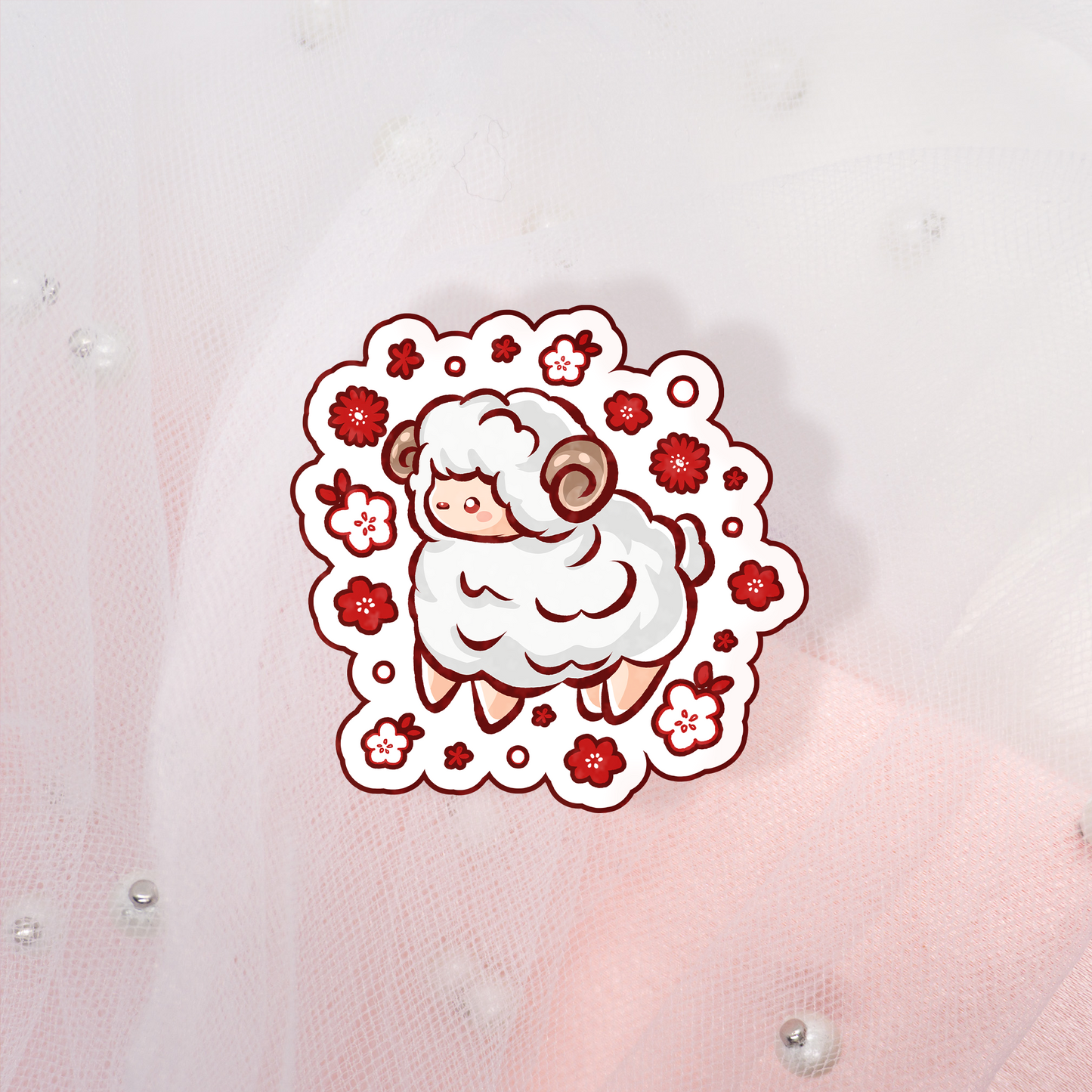 Cute Chinese Zodiac Signs Glitter Sticker Envelope | Red Envelope | Li xi | Lì Xì Tết