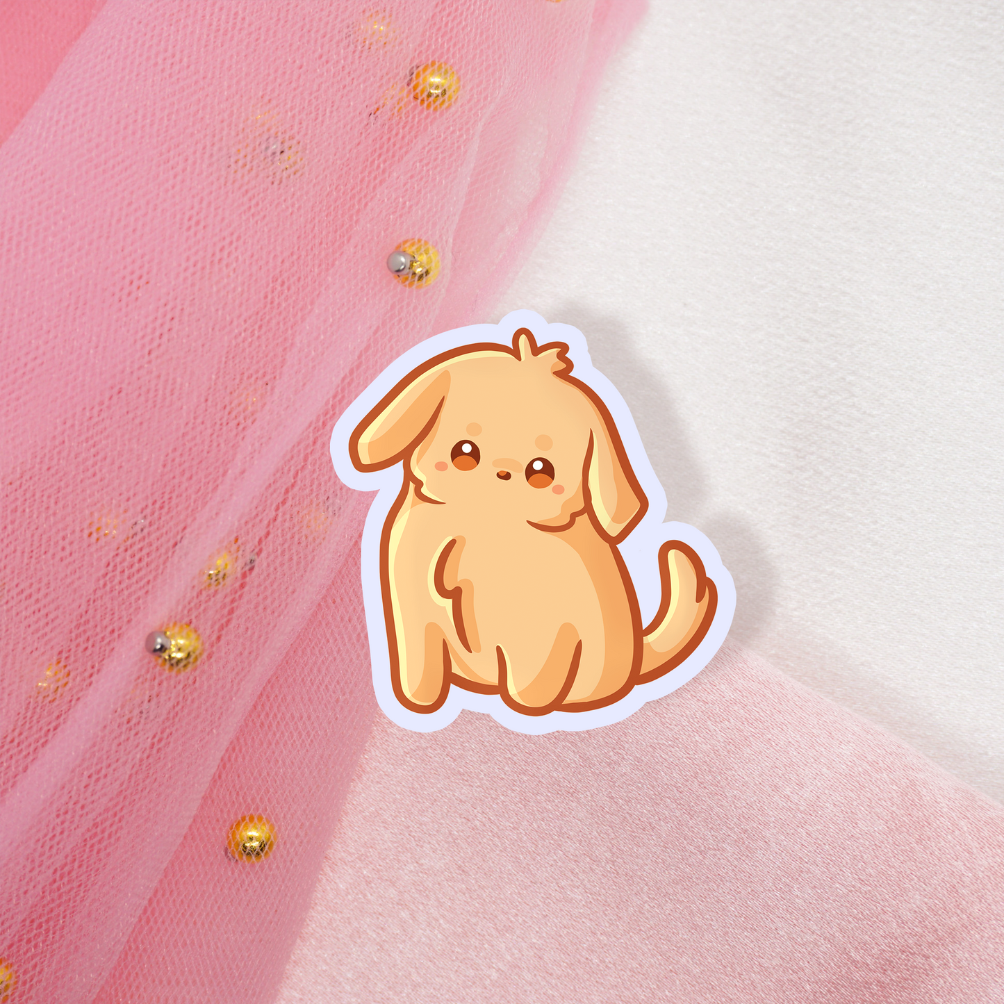 Cute Animal Sticker Puppies