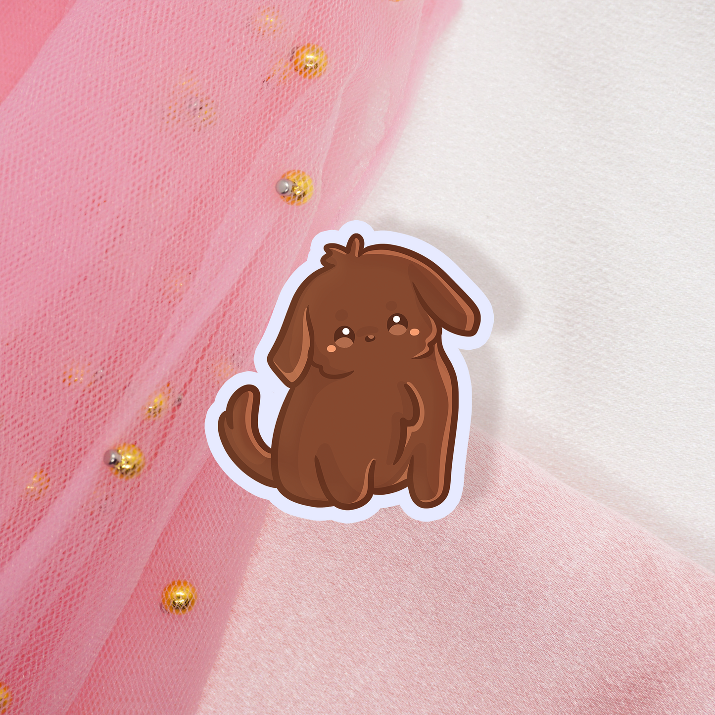 Cute Animal Sticker Puppies