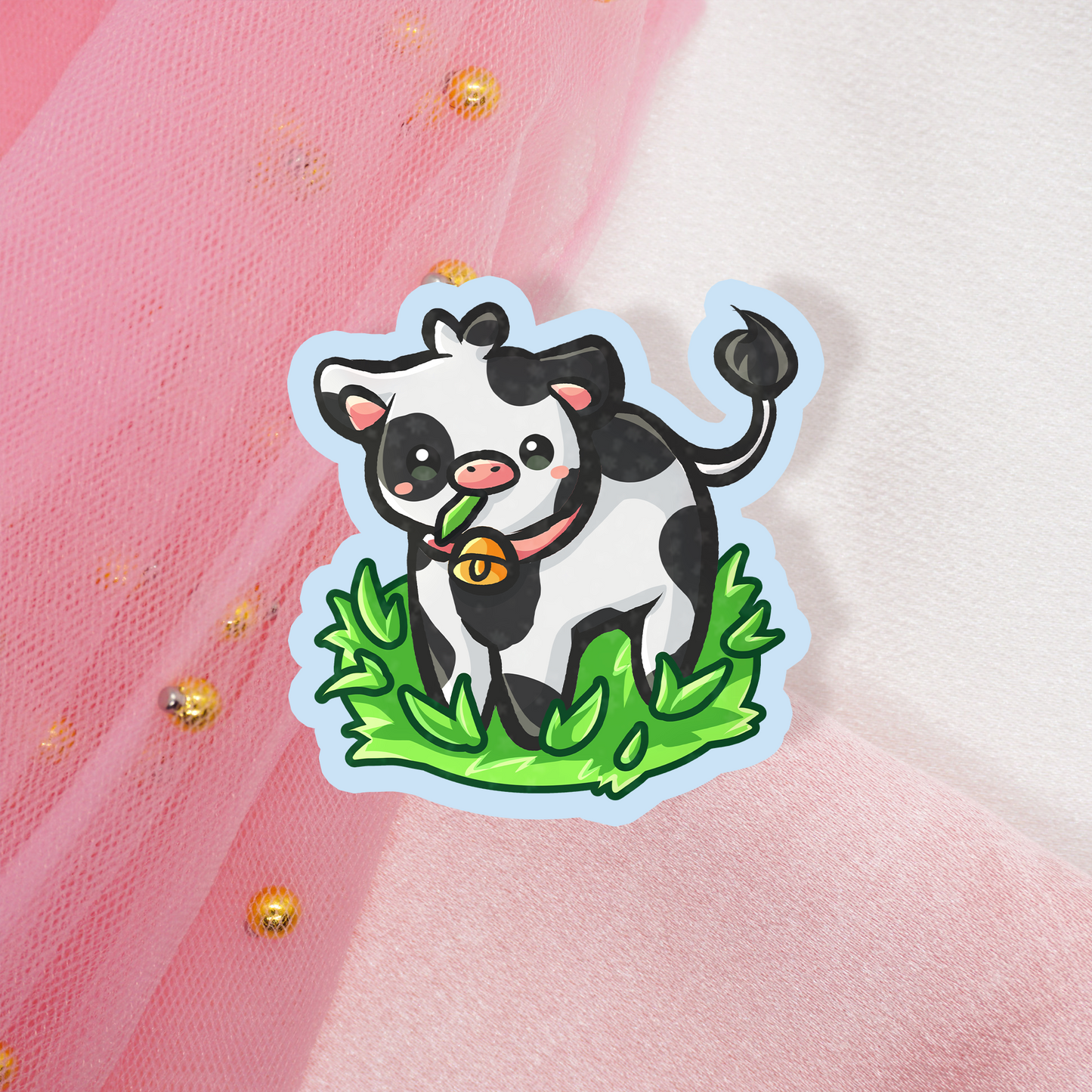 Cute Farm Animals Matte Sticker Umschlag