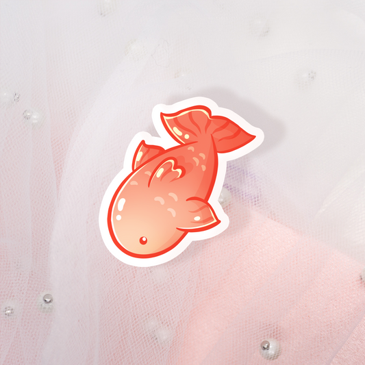 Cute Animal Sticker Goldfisch