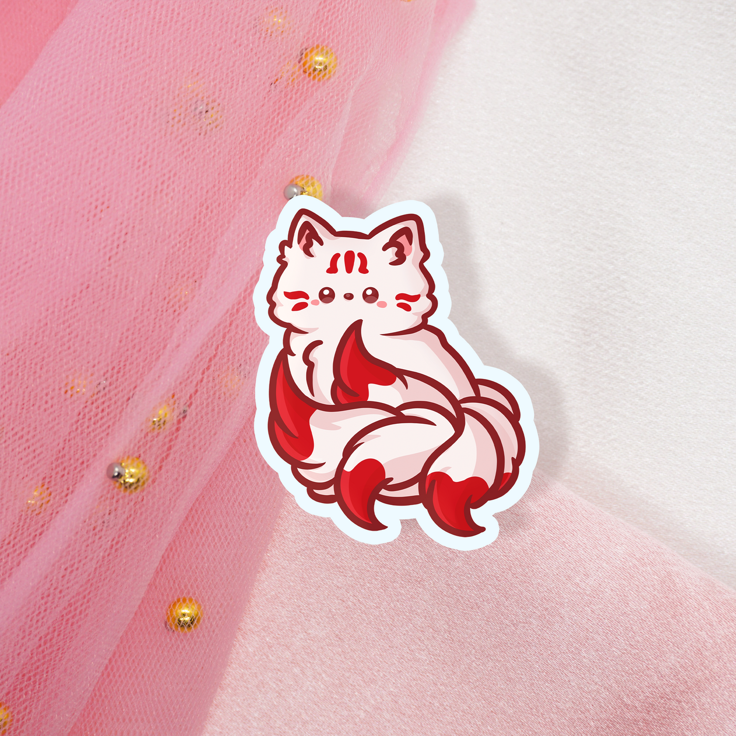 Cute Animal Sticker Kitsune