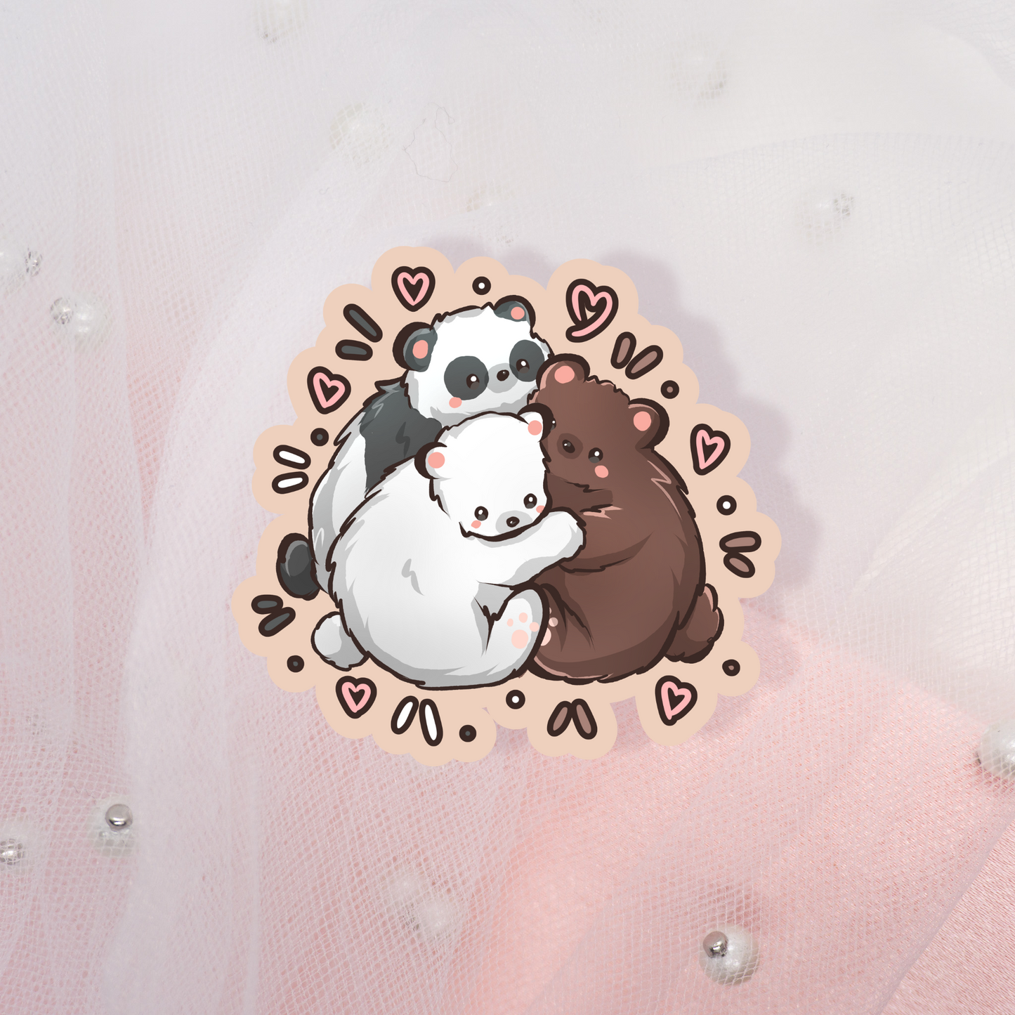 Cuddly Babies Sticker Umschlag