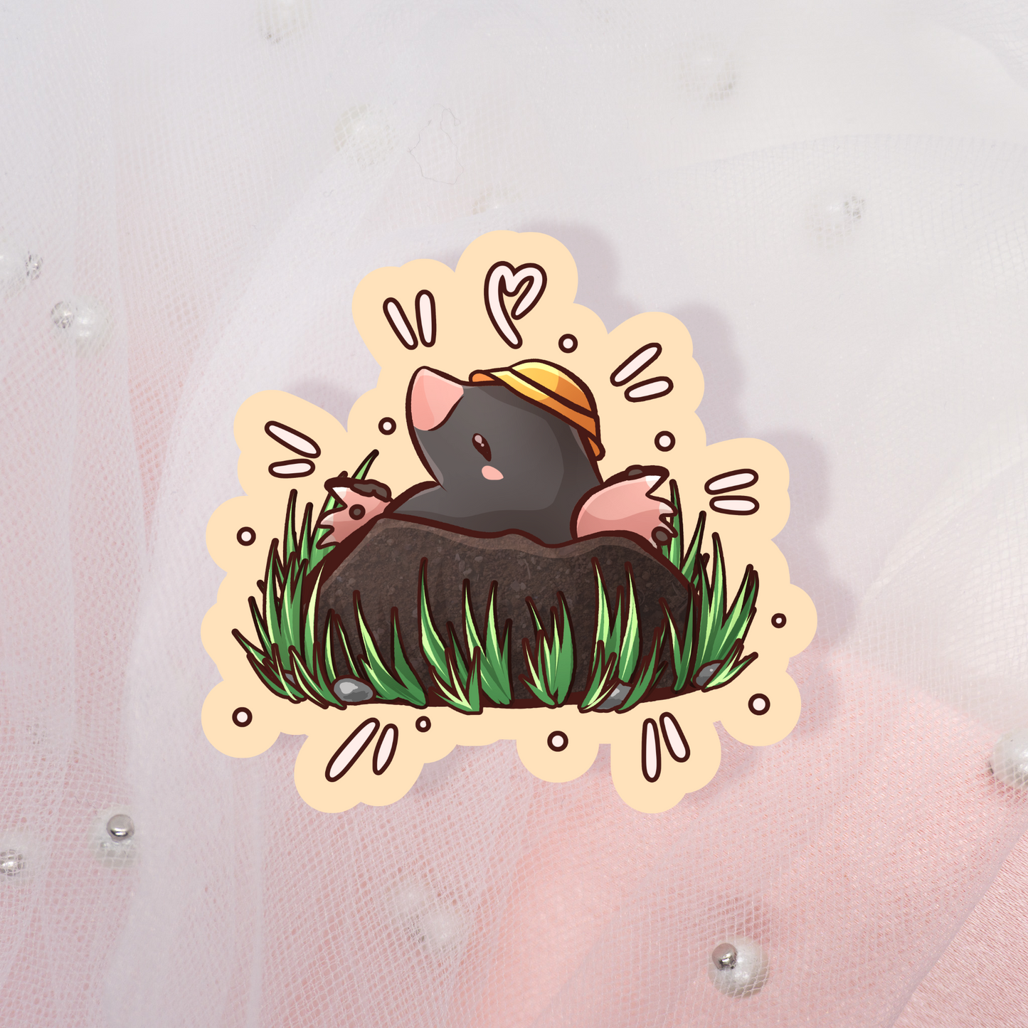 Cute Food Sticker Strawberry Daifuku
