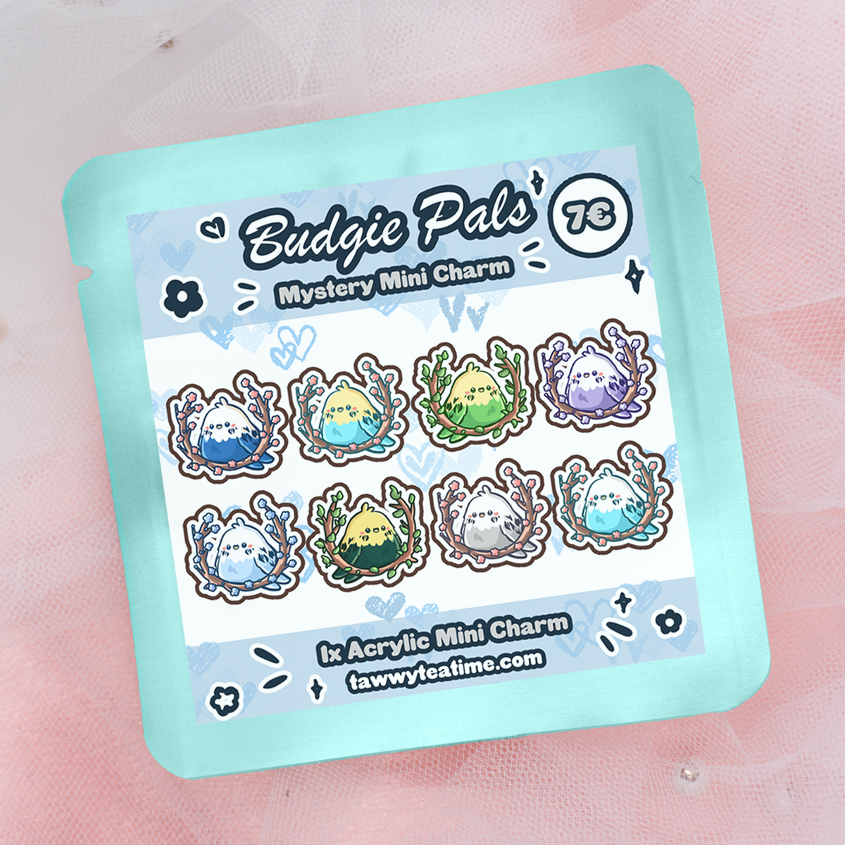 Kawaii Mystery Mini Charm Acrylic Keychain
