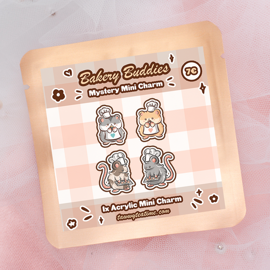 Kawaii Mystery Mini Charm Bakery Buddies