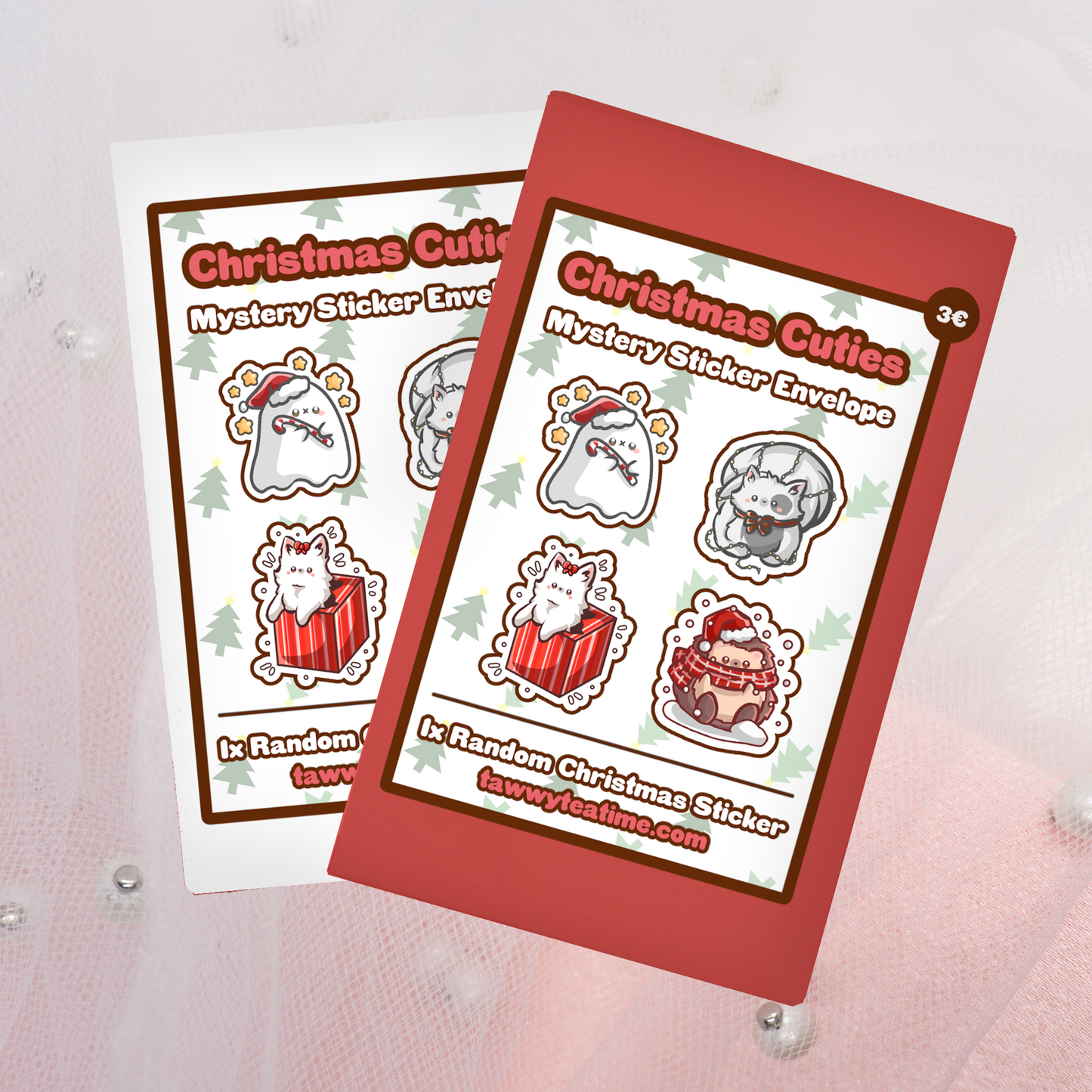 Christmas Cuties Sticker Envelope