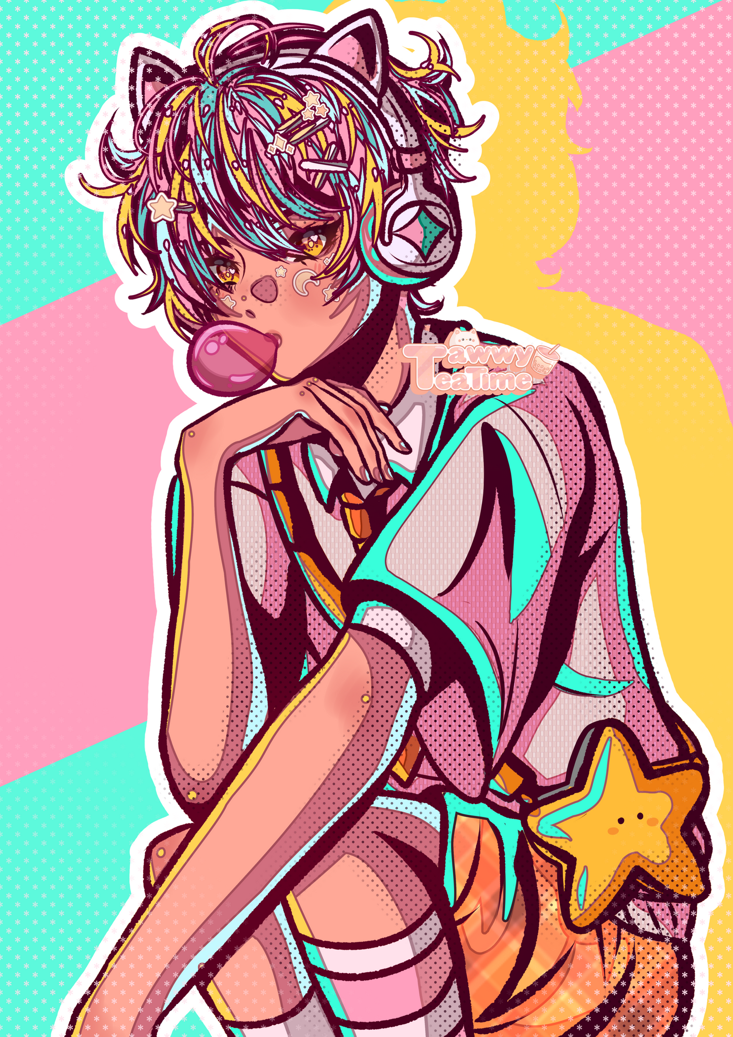 Artprint OC Bubblegum