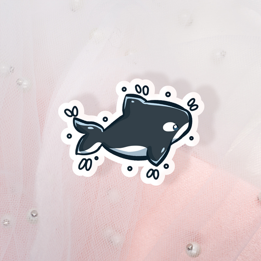 Cute Animal Sticker Orca